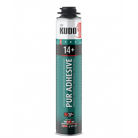 Клей-пена монтажный для теплоизоляции PUR ADHESIVE PROFF 14+